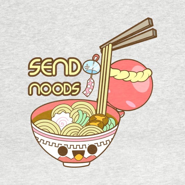 Send Noods - Ramen by LineXpressions